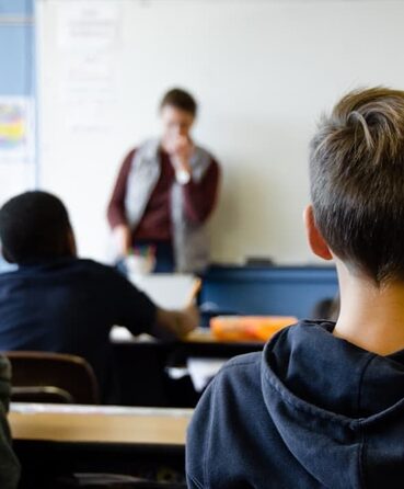 Élève en classe